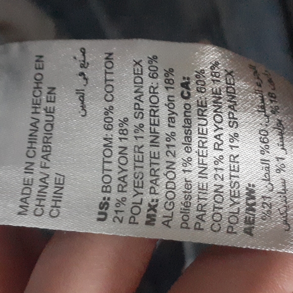 Chico's Slimming Lace Up Girlfriend Jeans  Size 4R - Picture 5 of 8